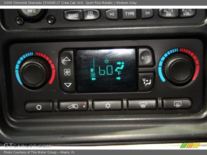Sport Red Metallic / Medium Gray 2006 Chevrolet Silverado 2500HD LT Crew Cab 4x4