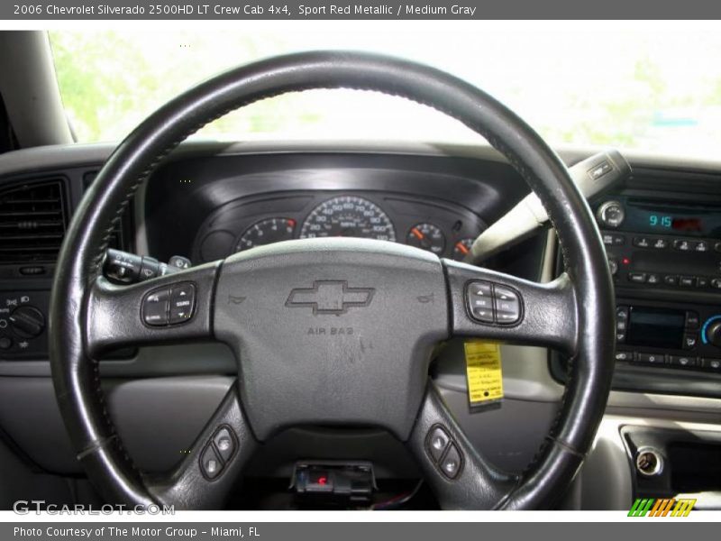 Sport Red Metallic / Medium Gray 2006 Chevrolet Silverado 2500HD LT Crew Cab 4x4