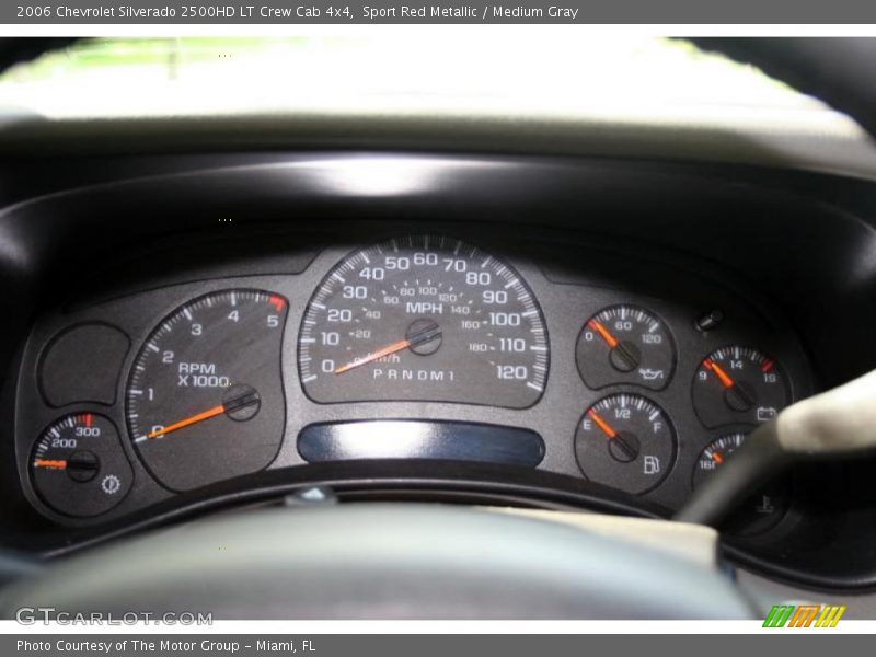 Sport Red Metallic / Medium Gray 2006 Chevrolet Silverado 2500HD LT Crew Cab 4x4