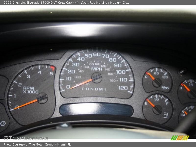 Sport Red Metallic / Medium Gray 2006 Chevrolet Silverado 2500HD LT Crew Cab 4x4