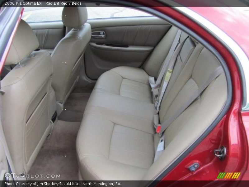Radiant Red / Beige 2006 Kia Optima EX