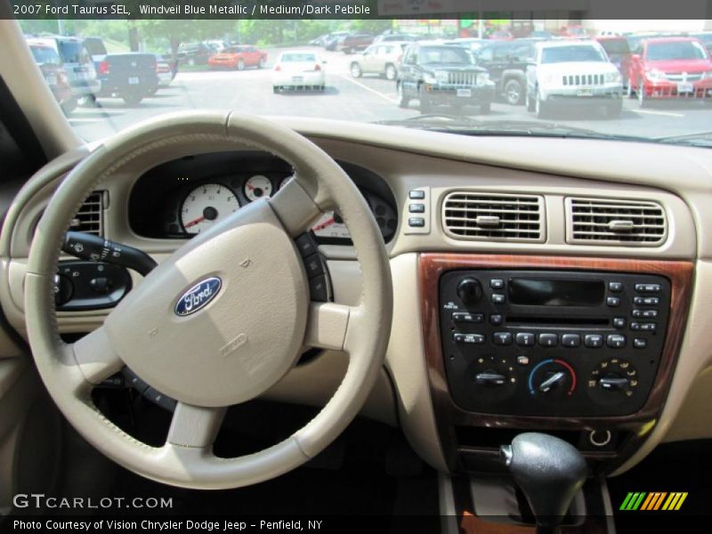 Windveil Blue Metallic / Medium/Dark Pebble 2007 Ford Taurus SEL