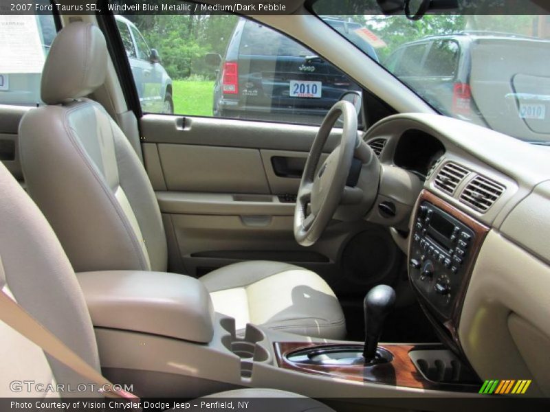 Windveil Blue Metallic / Medium/Dark Pebble 2007 Ford Taurus SEL