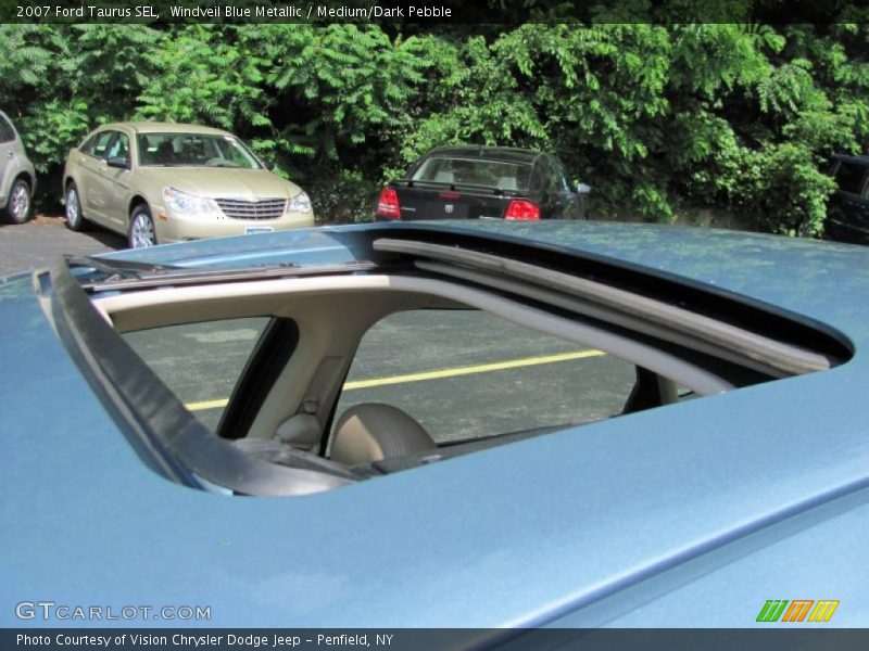 Windveil Blue Metallic / Medium/Dark Pebble 2007 Ford Taurus SEL