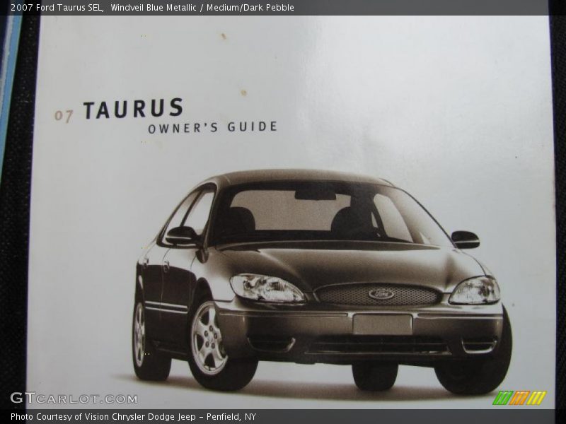 Windveil Blue Metallic / Medium/Dark Pebble 2007 Ford Taurus SEL