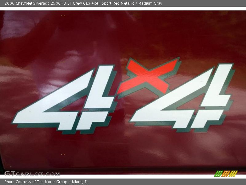 Sport Red Metallic / Medium Gray 2006 Chevrolet Silverado 2500HD LT Crew Cab 4x4