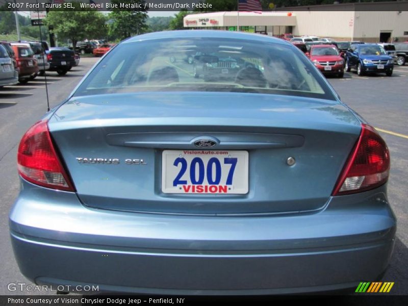 Windveil Blue Metallic / Medium/Dark Pebble 2007 Ford Taurus SEL