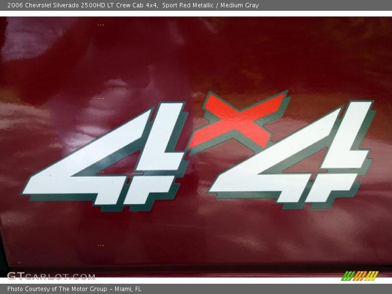 Sport Red Metallic / Medium Gray 2006 Chevrolet Silverado 2500HD LT Crew Cab 4x4