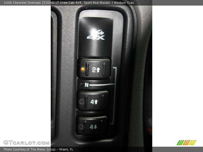 Sport Red Metallic / Medium Gray 2006 Chevrolet Silverado 2500HD LT Crew Cab 4x4