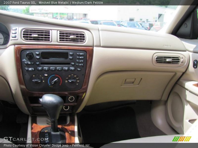 Windveil Blue Metallic / Medium/Dark Pebble 2007 Ford Taurus SEL