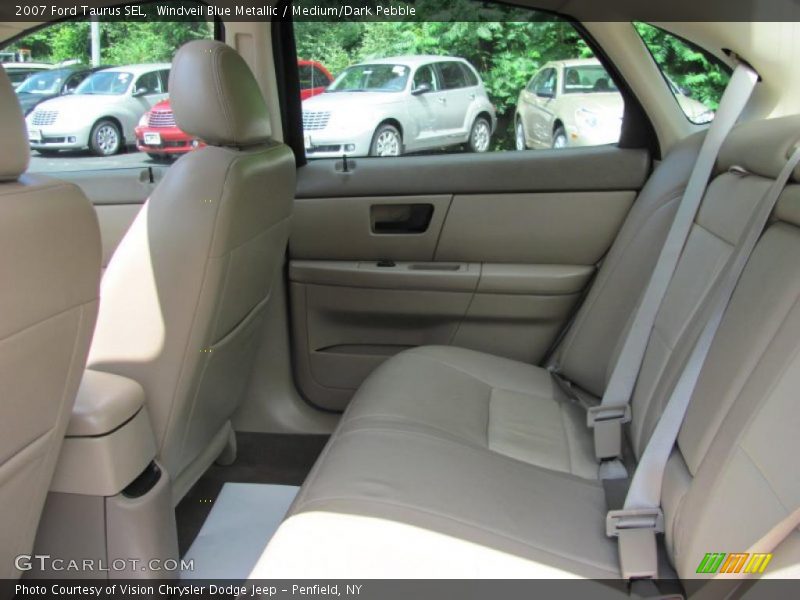 Windveil Blue Metallic / Medium/Dark Pebble 2007 Ford Taurus SEL