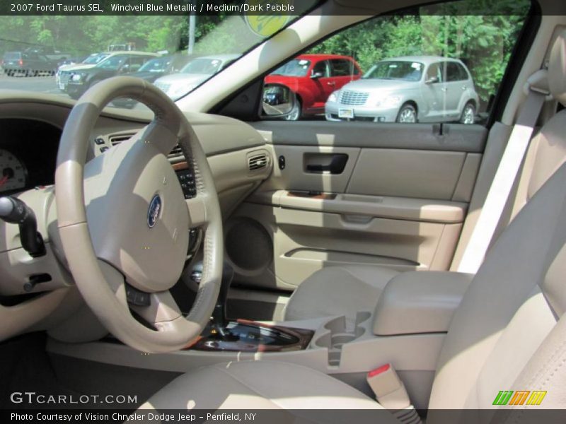 Windveil Blue Metallic / Medium/Dark Pebble 2007 Ford Taurus SEL