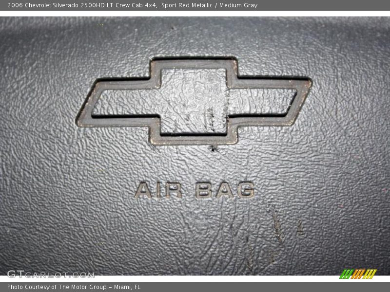 Sport Red Metallic / Medium Gray 2006 Chevrolet Silverado 2500HD LT Crew Cab 4x4