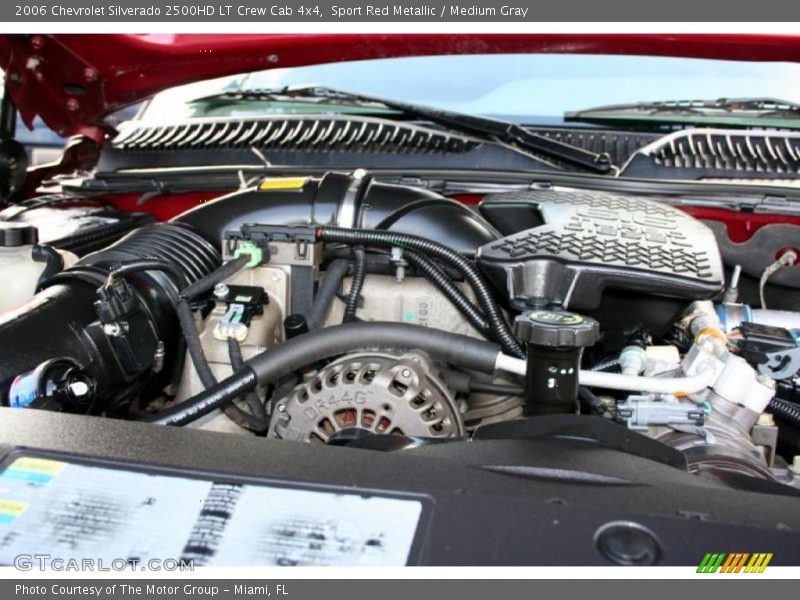 Sport Red Metallic / Medium Gray 2006 Chevrolet Silverado 2500HD LT Crew Cab 4x4