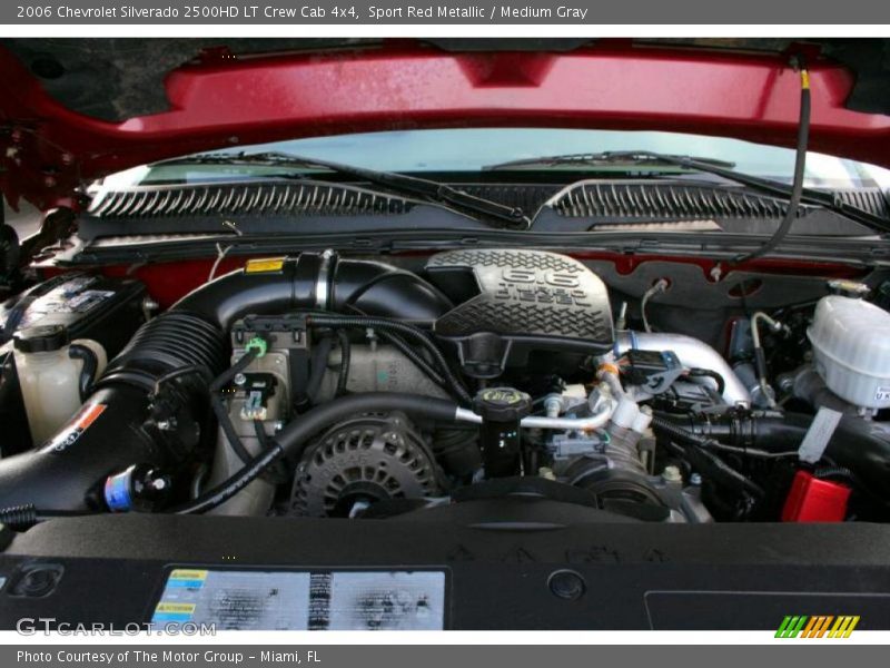 Sport Red Metallic / Medium Gray 2006 Chevrolet Silverado 2500HD LT Crew Cab 4x4