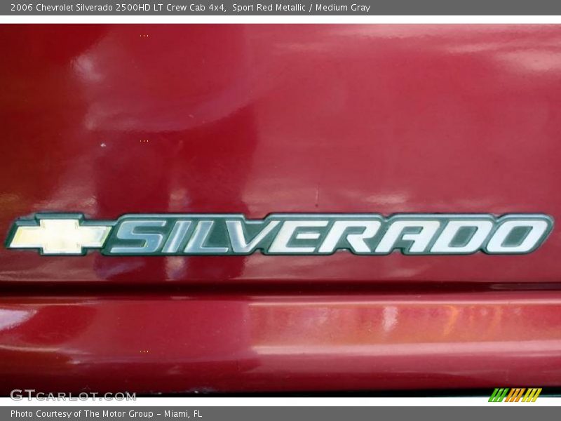 Sport Red Metallic / Medium Gray 2006 Chevrolet Silverado 2500HD LT Crew Cab 4x4