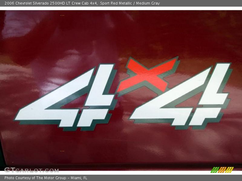Sport Red Metallic / Medium Gray 2006 Chevrolet Silverado 2500HD LT Crew Cab 4x4