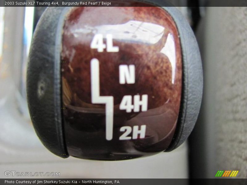 Burgundy Red Pearl / Beige 2003 Suzuki XL7 Touring 4x4