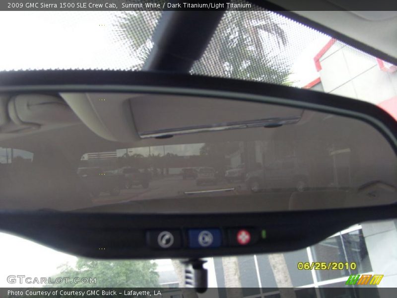 Summit White / Dark Titanium/Light Titanium 2009 GMC Sierra 1500 SLE Crew Cab