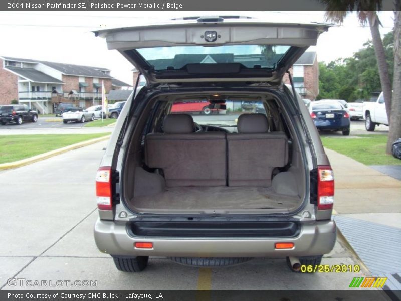 Polished Pewter Metallic / Beige 2004 Nissan Pathfinder SE