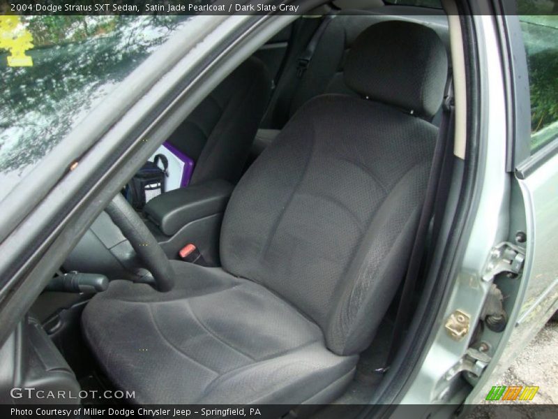 Satin Jade Pearlcoat / Dark Slate Gray 2004 Dodge Stratus SXT Sedan