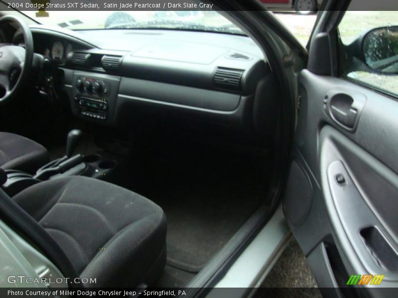 Satin Jade Pearlcoat / Dark Slate Gray 2004 Dodge Stratus SXT Sedan