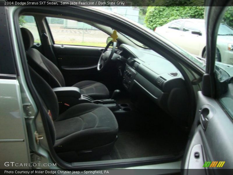Satin Jade Pearlcoat / Dark Slate Gray 2004 Dodge Stratus SXT Sedan