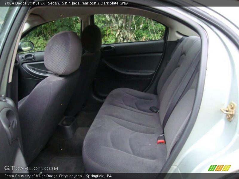 Satin Jade Pearlcoat / Dark Slate Gray 2004 Dodge Stratus SXT Sedan
