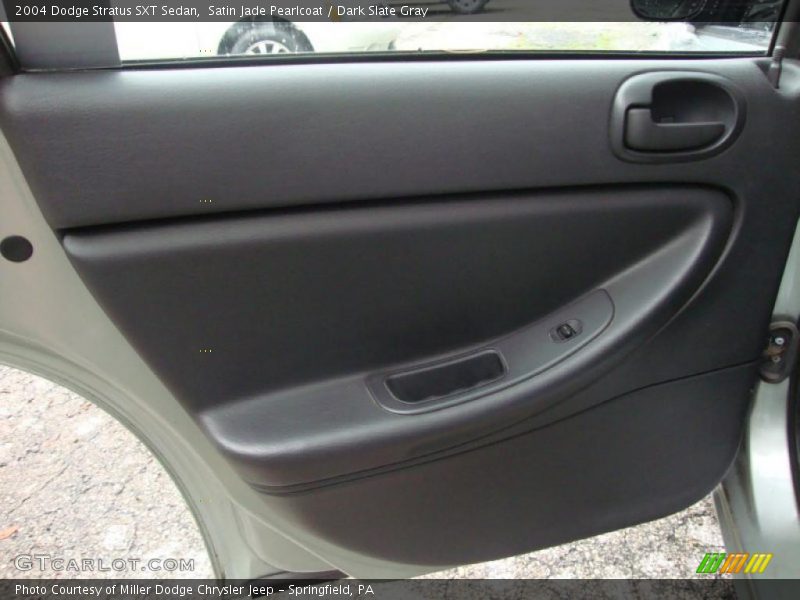 Satin Jade Pearlcoat / Dark Slate Gray 2004 Dodge Stratus SXT Sedan