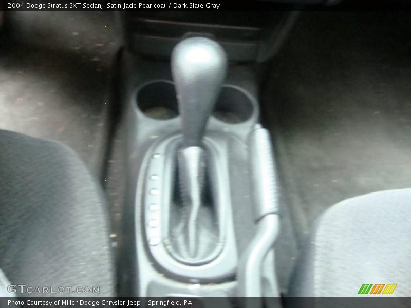 Satin Jade Pearlcoat / Dark Slate Gray 2004 Dodge Stratus SXT Sedan