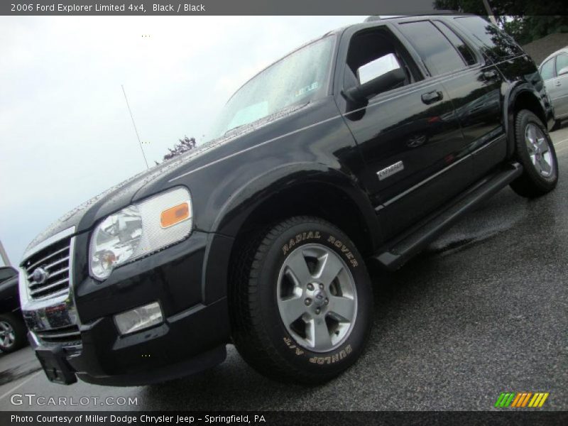 Black / Black 2006 Ford Explorer Limited 4x4