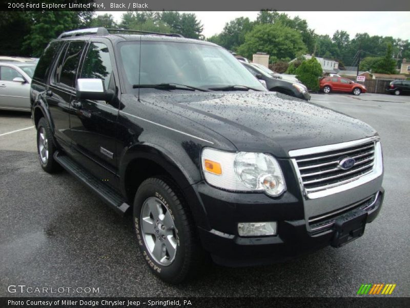 Black / Black 2006 Ford Explorer Limited 4x4