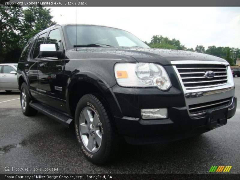 Black / Black 2006 Ford Explorer Limited 4x4