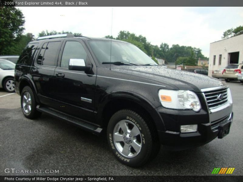 Black / Black 2006 Ford Explorer Limited 4x4