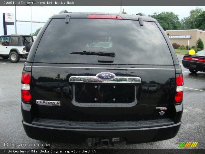 Black / Black 2006 Ford Explorer Limited 4x4