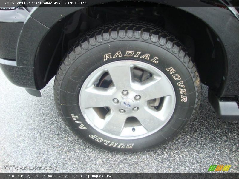 Black / Black 2006 Ford Explorer Limited 4x4