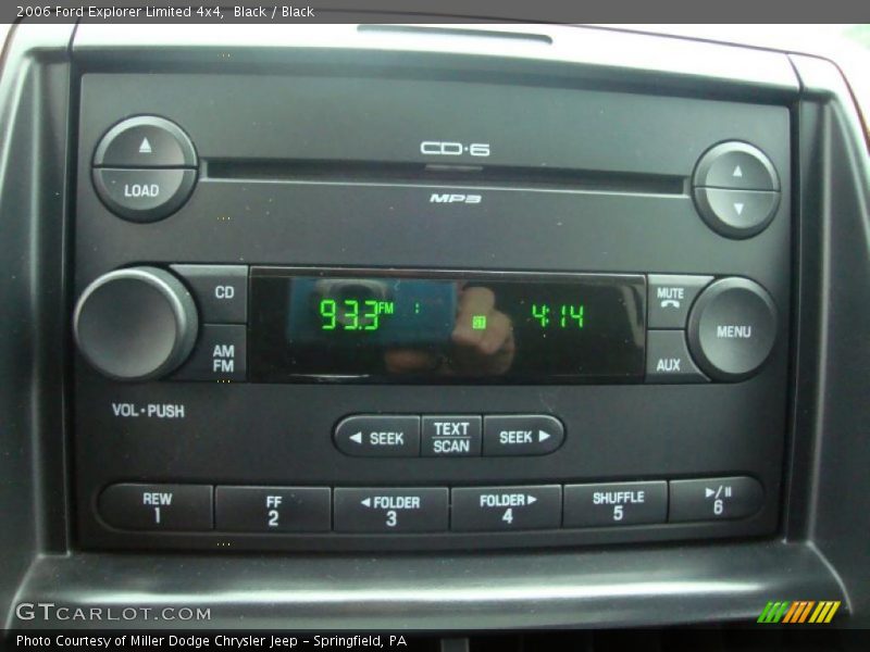 Black / Black 2006 Ford Explorer Limited 4x4