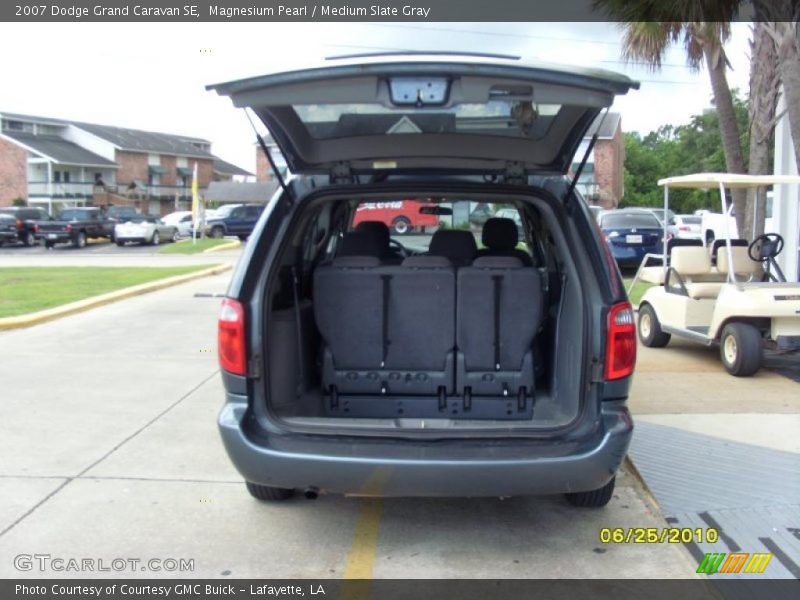 Magnesium Pearl / Medium Slate Gray 2007 Dodge Grand Caravan SE
