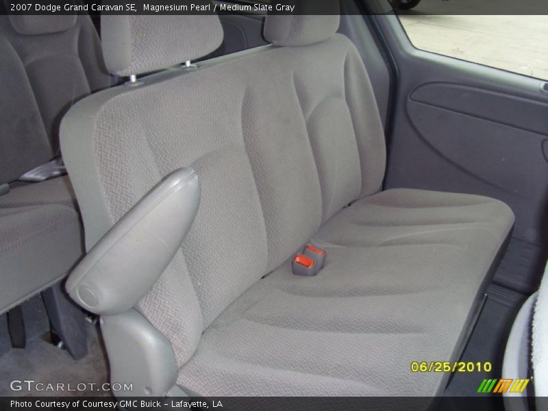 Magnesium Pearl / Medium Slate Gray 2007 Dodge Grand Caravan SE