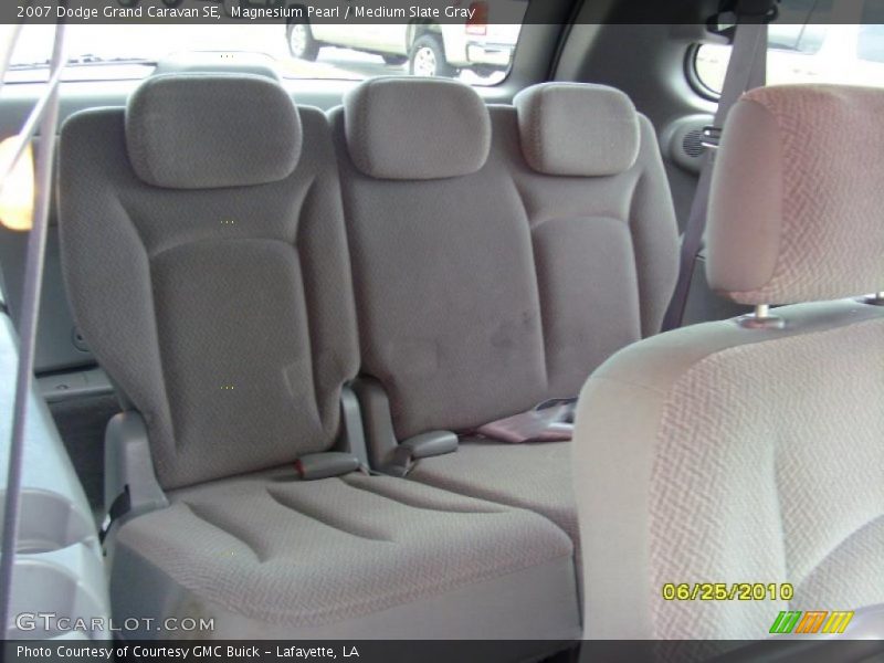 Magnesium Pearl / Medium Slate Gray 2007 Dodge Grand Caravan SE
