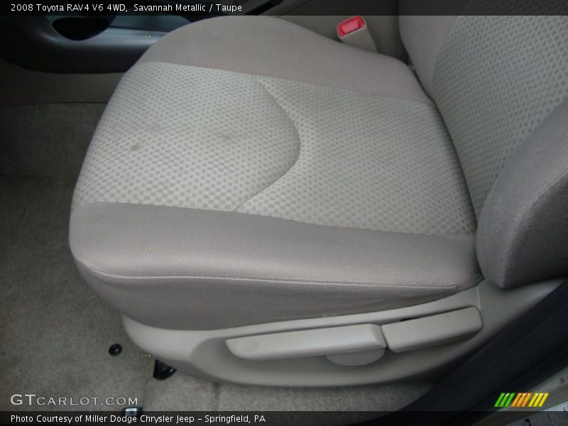 Savannah Metallic / Taupe 2008 Toyota RAV4 V6 4WD