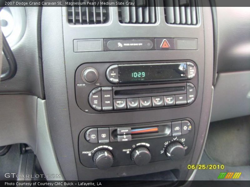 Magnesium Pearl / Medium Slate Gray 2007 Dodge Grand Caravan SE