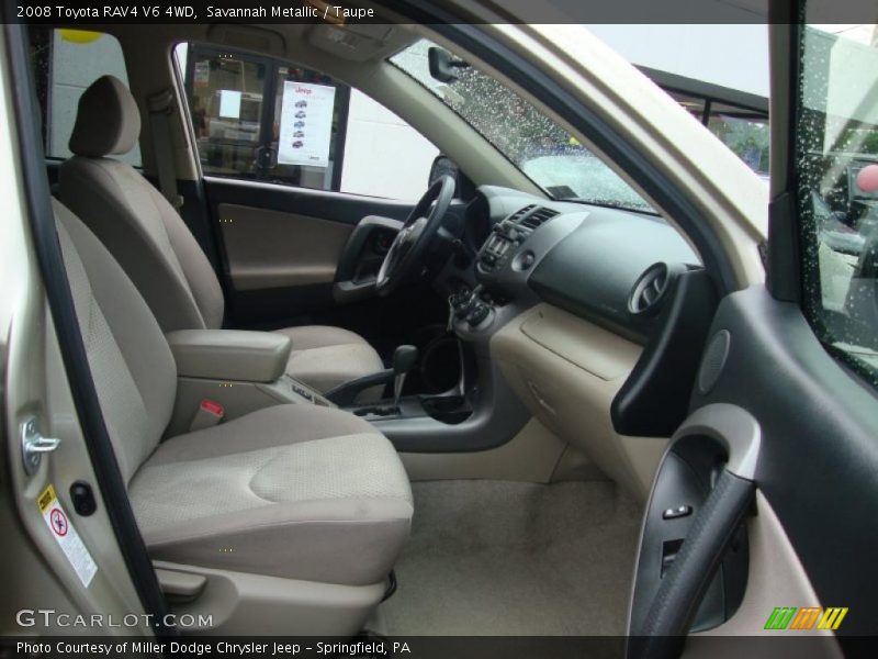 Savannah Metallic / Taupe 2008 Toyota RAV4 V6 4WD