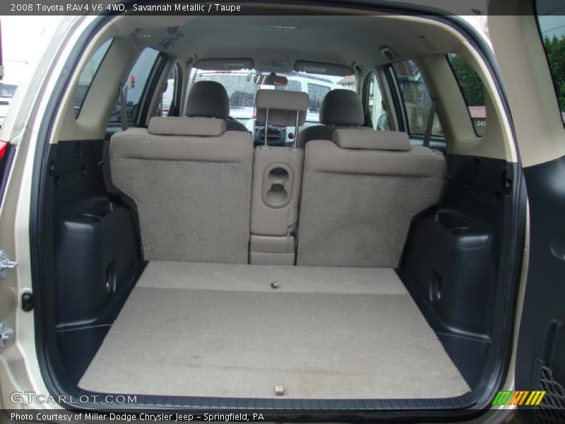 Savannah Metallic / Taupe 2008 Toyota RAV4 V6 4WD