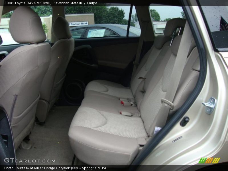 Savannah Metallic / Taupe 2008 Toyota RAV4 V6 4WD