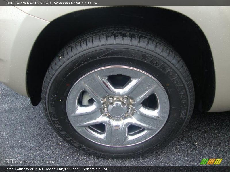Savannah Metallic / Taupe 2008 Toyota RAV4 V6 4WD