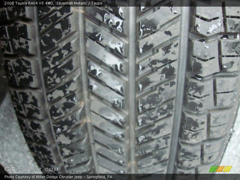 Savannah Metallic / Taupe 2008 Toyota RAV4 V6 4WD