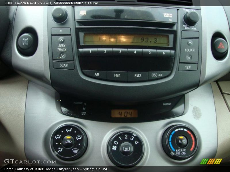 Savannah Metallic / Taupe 2008 Toyota RAV4 V6 4WD