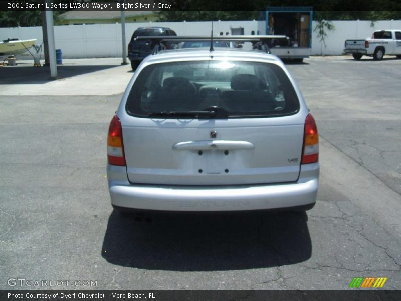 Bright Silver / Gray 2001 Saturn L Series LW300 Wagon
