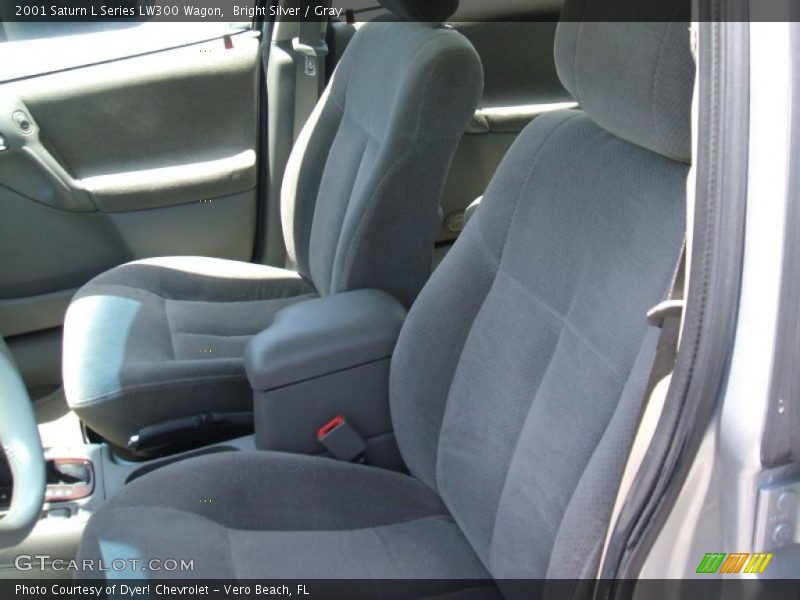 Bright Silver / Gray 2001 Saturn L Series LW300 Wagon